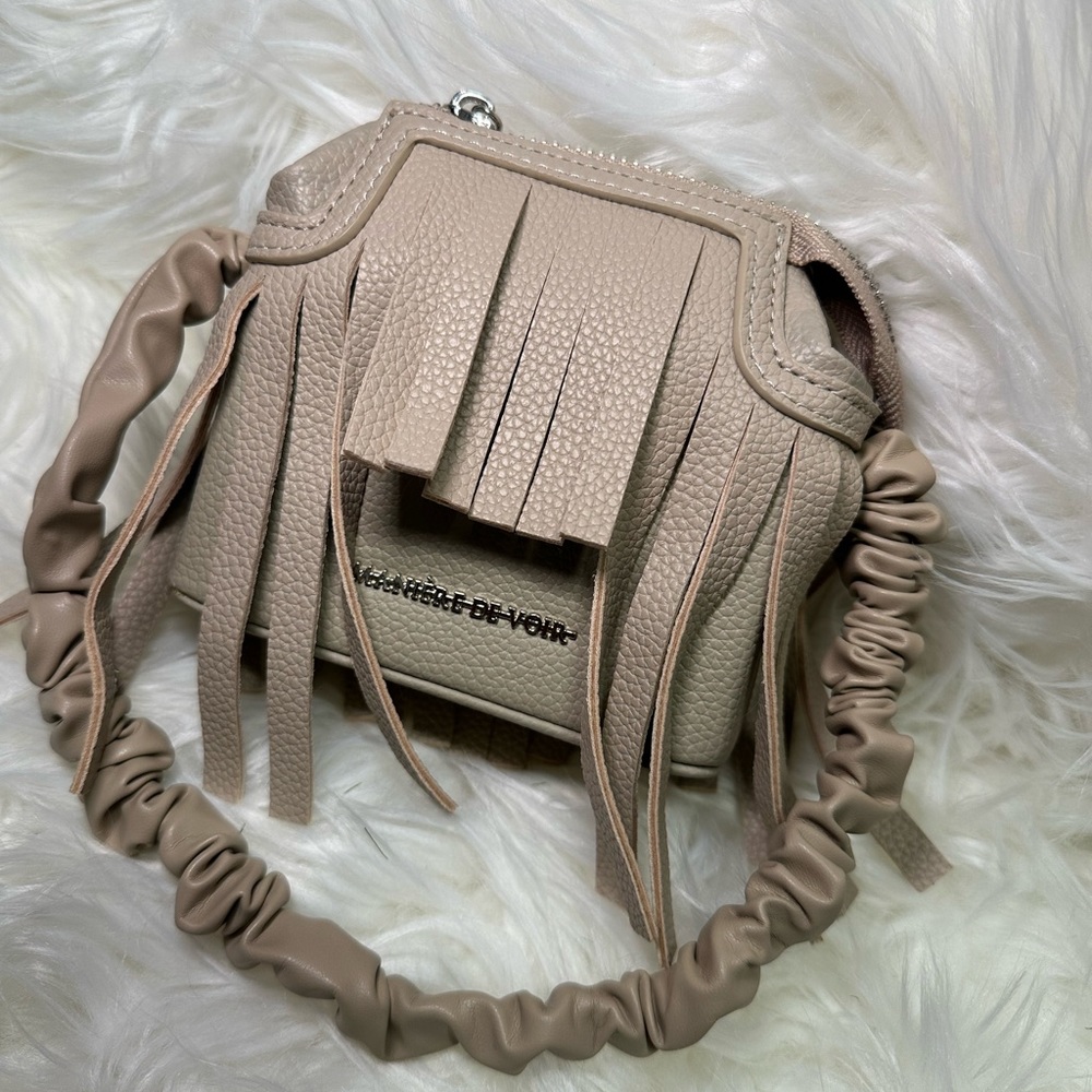 Maniere de voir miniature tassel bag